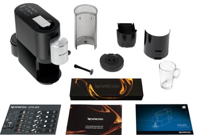 NESPRESSO® Atelier-kaffemaskine fra Krups, Sort