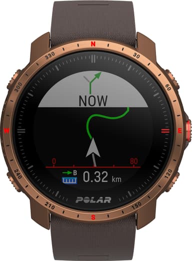 Polar Grit X Pro multisportsur M/L (kobber/brun)