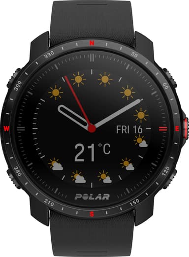 Polar Grit X Pro multisportsur M/L (sort)