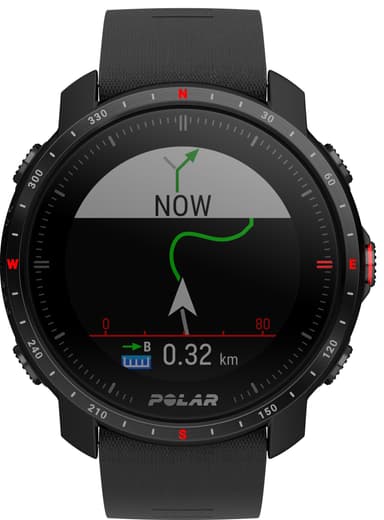 Polar Grit X Pro multisportsur M/L (sort)