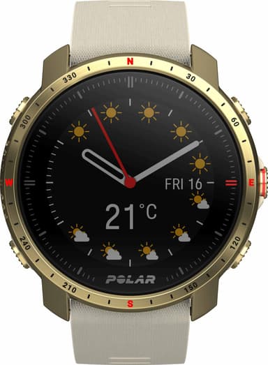 Polar Grit X Pro multisportsur S/L (champagne/guld)
