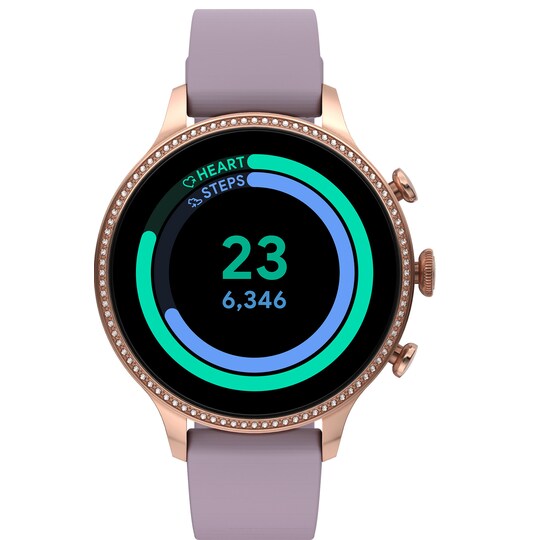 Fossil Gen 6 smartwatch (purple silicone)