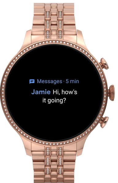 Fossil Gen 6 smartwatch (rose)