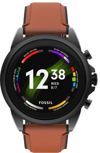 Fossil Gen 6 smartwatch (brown leather)