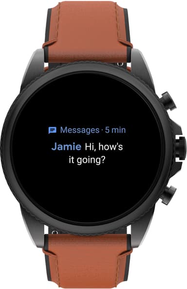 Fossil Gen 6 smartwatch (brown leather)