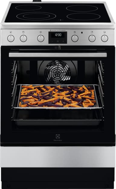 Electrolux komfur LKR66040NX (rustfrit stål) thumbnail