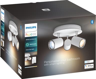 Philips Hue Adore spotlys 3x5W (hvid)