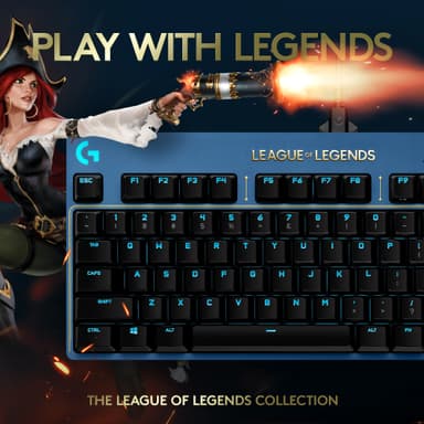 Logitech G PRO LoL Edition gaming tastatur