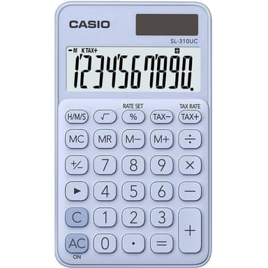 Casio SL-310UC-LB Taskelommeregner 1 stk