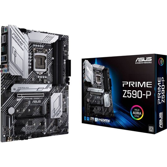Asus PRIME Z590-P Bundkort Sokkel Intel® 1200 Formfaktor ATX Mainboard-chipsæt Intel® Z590