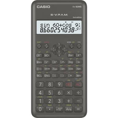 Casio FX-82MS-2 Skolelommeregner 1 stk
