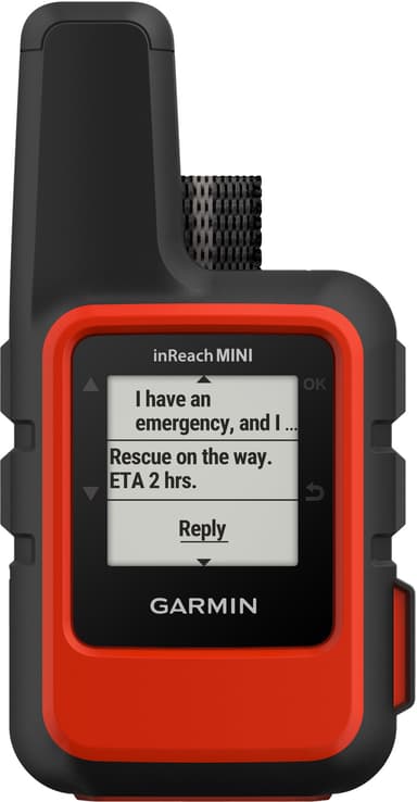 Garmin inReach Mini satellitkommunikationsenhed (orange)