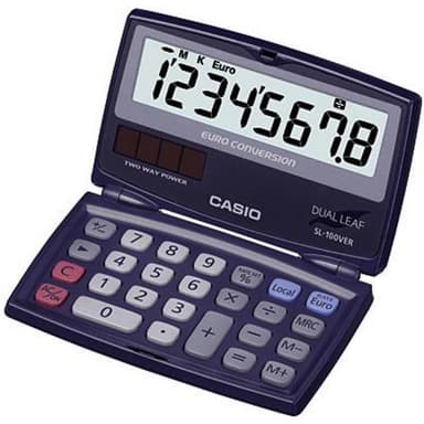 Casio SL-100VER_0 Taskelommeregner 1 stk