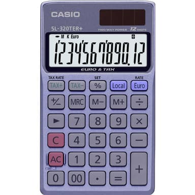 Casio SL-320TER+ Taskelommeregner 1 stk
