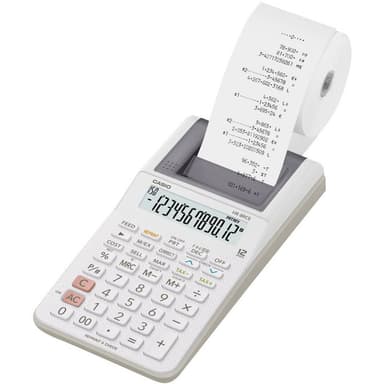 Casio HR-8RCE-WE Printende bordlommeregner 1 stk