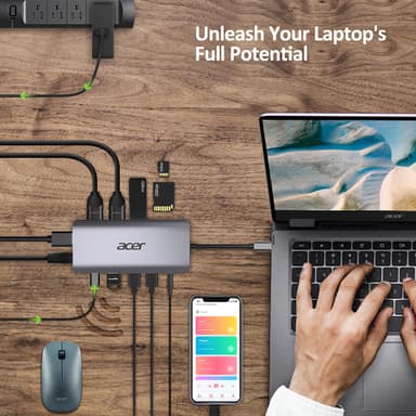 Acer 12-i-1 USB-C USB hub
