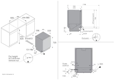 Asko opvaskemaskine DBI8237W1