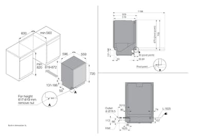 Asko opvaskemaskine DBI8237S1
