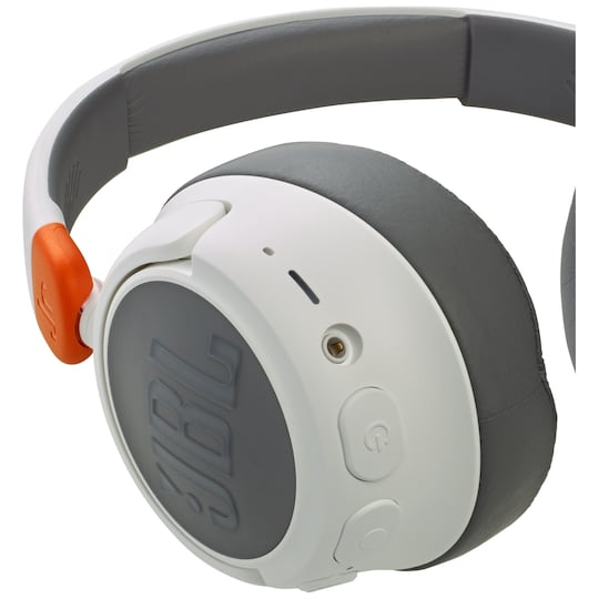 JBL Jr460NC trådløse on-ear hovedtelefoner (hvid)