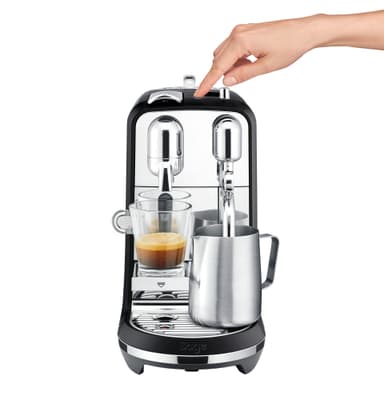 Nespresso fra Sage Creatista Plus kapselkaffemaskine SNE800BTR2END1