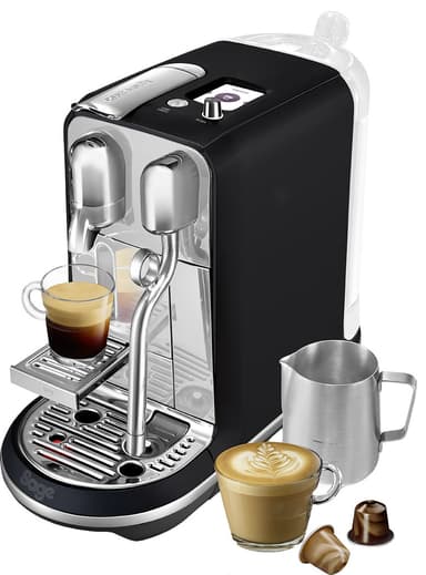 Nespresso fra Sage Creatista Plus kapselkaffemaskine SNE800BTR2END1