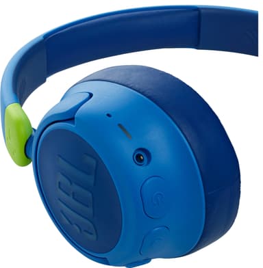 JBL Jr460NC trådløse on-ear hovedtelefoner (blå)