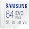 Samsung EVO Plus mikro SD hukommelseskort (64GB)