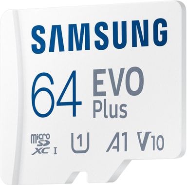 Samsung EVO Plus mikro SD hukommelseskort (64GB) Elgiganten