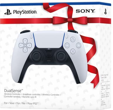 PS5 DualSense trådløs controller Giftwrap Ed. (white)