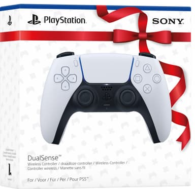 PS5 DualSense trådløs controller Giftwrap Ed. (white)