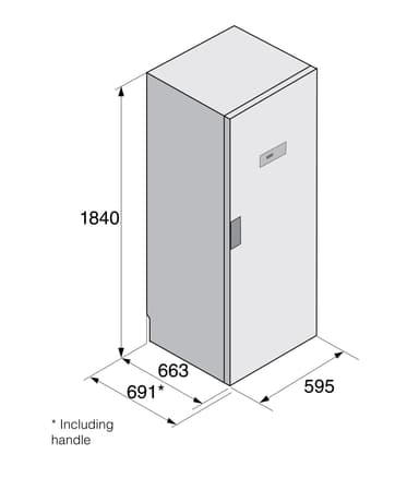 Asko tørreskab DC7784HPW