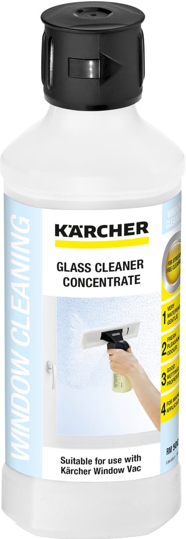 2: Kärcher Window cleaning solution 500 ml