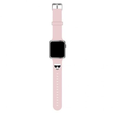 Karl Lagerfeld Apple Watch 38/40/41mm Armbånd Choupette Lyserød