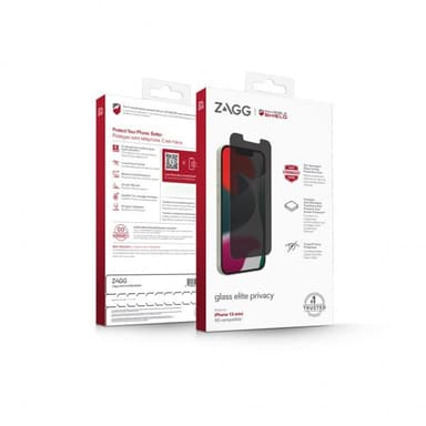 ZAGG InvisibleShield iPhone 13 Mini Skærmbeskytter Glass Elite Privacy