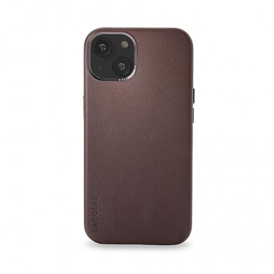 Decoded iPhone 13 Mini Cover Leather Backcover Chocolate Brown