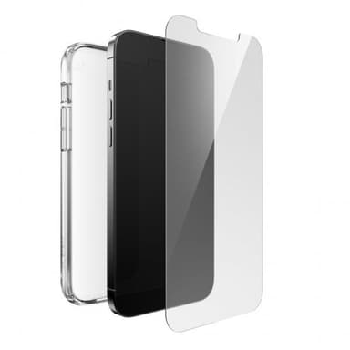 Speck iPhone 13 Pro Max Cover GemShell + Screen Protector Bundle Clear