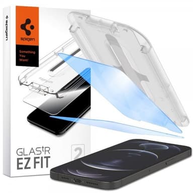 Spigen iPhone 13 Pro Max/iPhone 14 Plus Skærmbeskytter GLAS.tR EZ Fit Anti Bluelight 2-pack