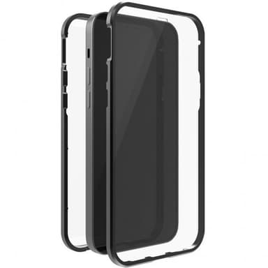 Black Rock iPhone 13 Pro Max Cover 360° Real Glass Case Sort