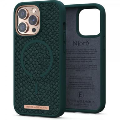 Njord by Elements iPhone 13 Pro Max Cover Salmon Series Grøn