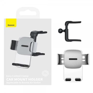 Baseus Bilholder Car Mount Holder Sølv