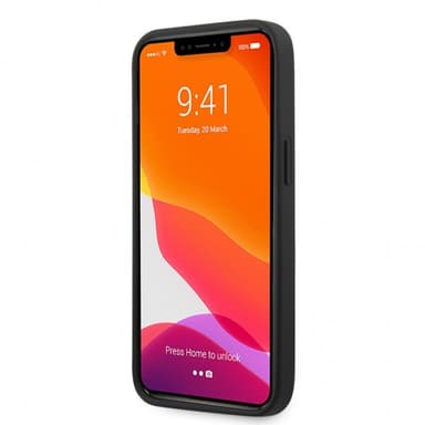 Ferrari iPhone 13 Mini Cover Perforeret Sort