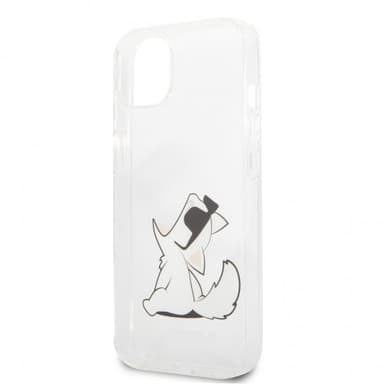 Karl Lagerfeld iPhone 13 Mini Cover Choupette Fun Transparent