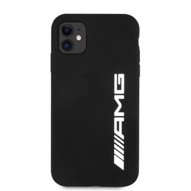 AMG iPhone 11 Cover Liquid Silicone Sort