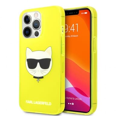 Karl lagerfeld iphone 13 pro max cover fluo gul elgiganten