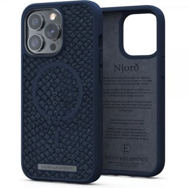 Njord by Elements iPhone 13 Pro Cover Salmon Series Blå