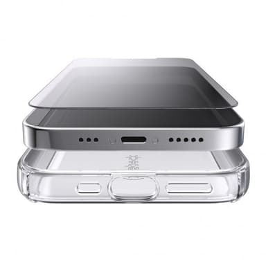 Speck iPhone 13 Pro Max Cover GemShell + Screen Protector Bundle Clear