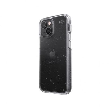 Speck iPhone 13 Mini Cover Presidio Perfect-Clear with Glitter Platinum