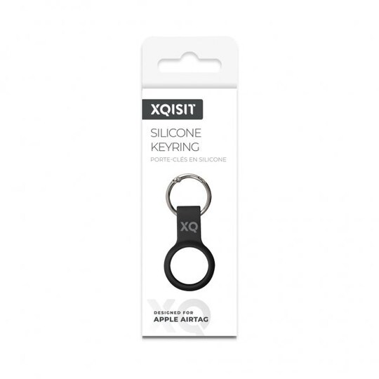 XQISIT AirTag Holder Silicone Case Sort