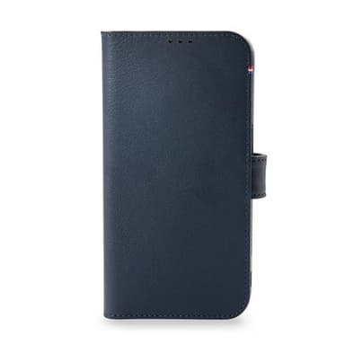 Decoded iPhone 13 Etui Leather Detachable Wallet Matte Navy