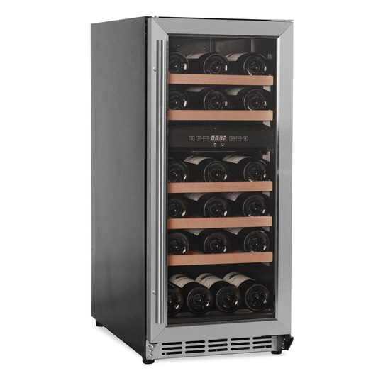 Cavin - Scandinavian Collection 800 - vinkøleskab til indbygning Rustfrit - 29 flasker